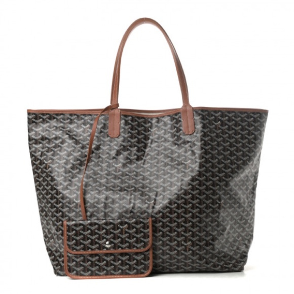 Goyard Goyardine Saint Louis XXL Black & Tan - Rare & discontinued